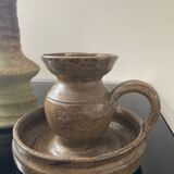Trio of candlesticks with handles from the 60s-70s