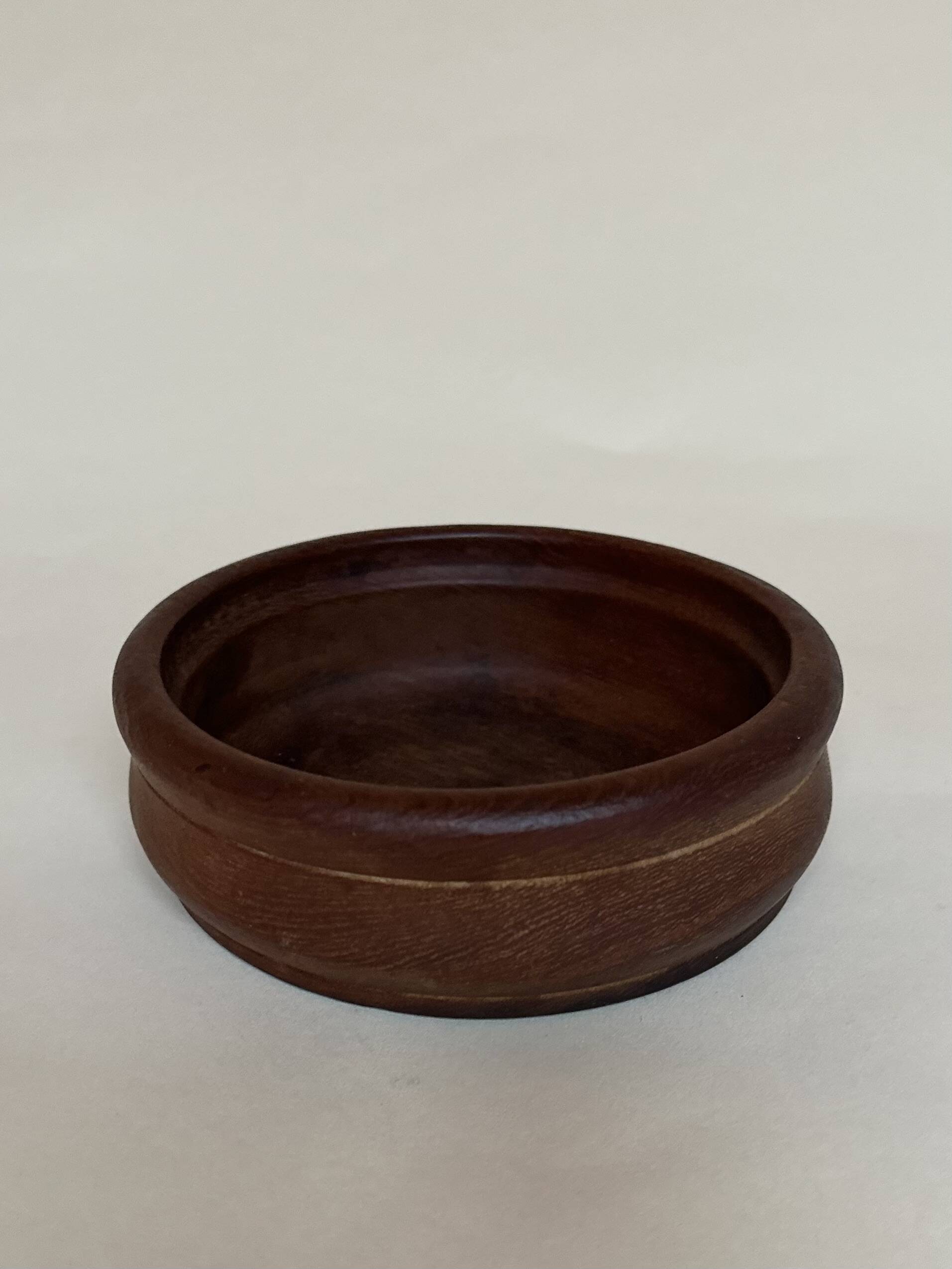 Pair of raw wood pocket vases