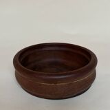 Pair of raw wood pocket vases