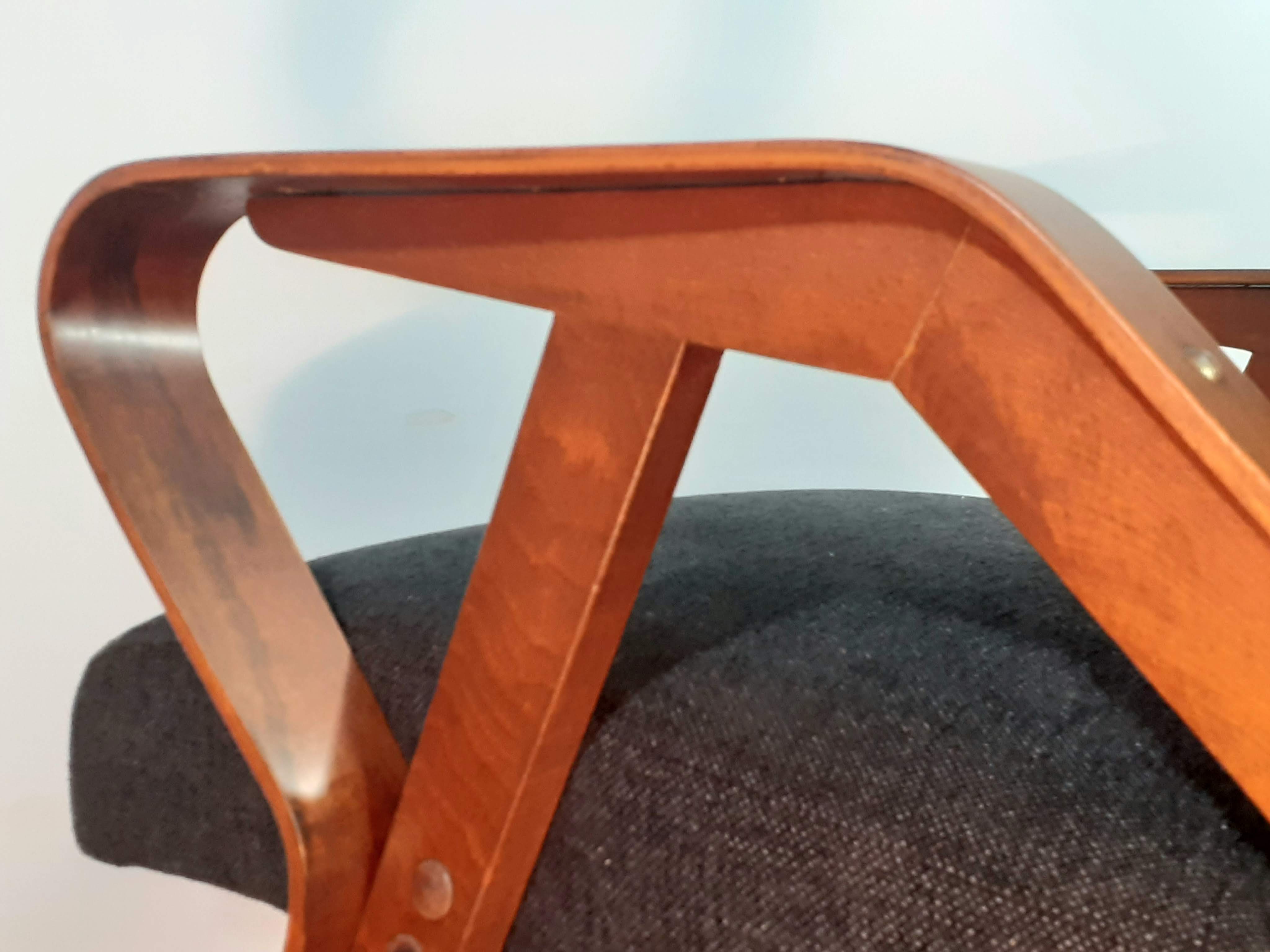 Tatra chair by Frantisek Jiràk, vintage czechoslovakia 1960s