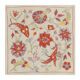 SET OF 2 - 100% Silk Cushion Covers. Embroidered Accent Pillows. Traditional Throw Pillows