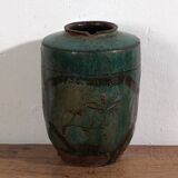 Ancient vase with calligraphic and floral motifs (circa 1820) #23