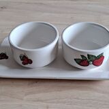 Jam tray and cups