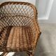 Chaise d'enfant en rotin