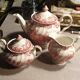 3-piece coffee service, JOHNSON BROS COACHING SCENES