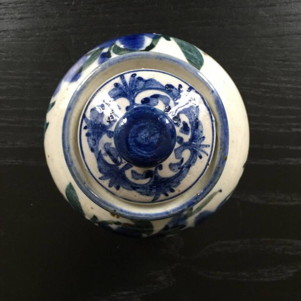 Antique Chinese sugar bowl