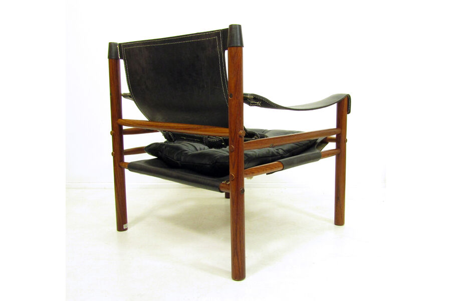 Sirocco armchair by Arne Norell rosewood