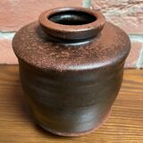 Steuler ceramic vase model 851/14 - brown mid-century modern design by Heiner Balzar