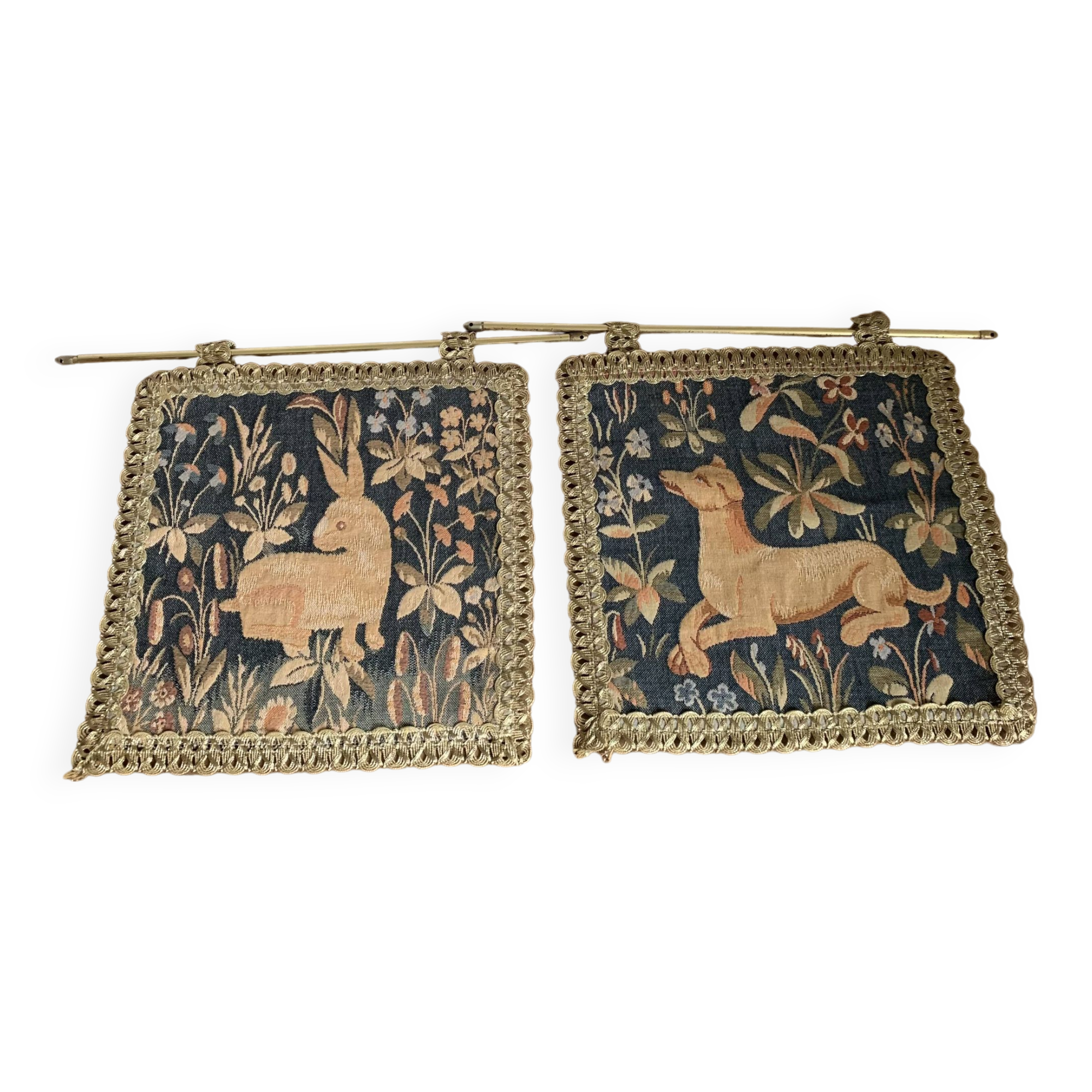 Pair of tapestries