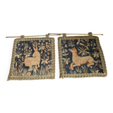 Pair of tapestries