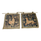 Pair of tapestries