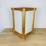 Vintage Japanese lantern table lamp