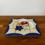 Vintage rare small dessert plate Gien La Baule