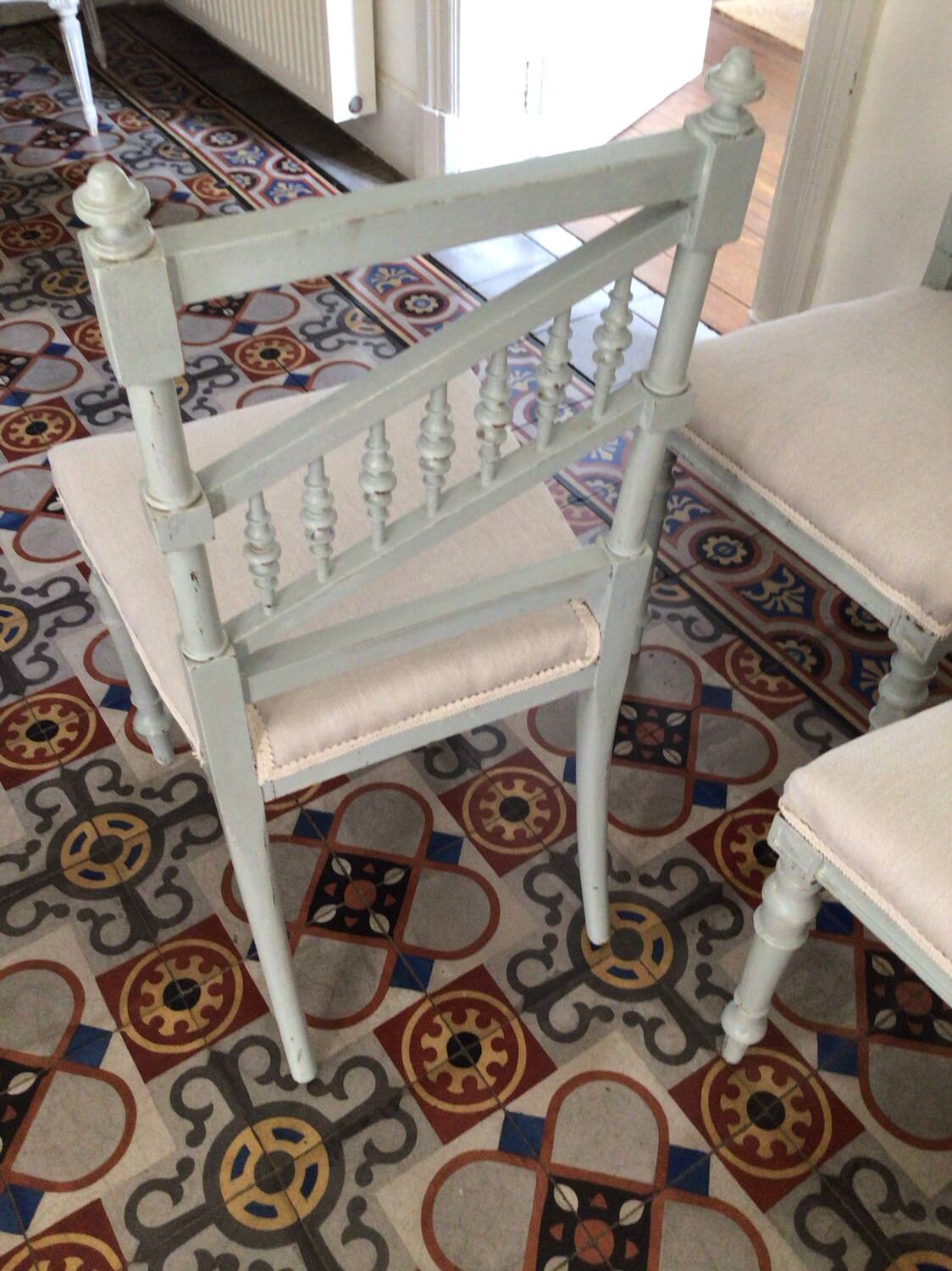 Set of 4 antique chairs