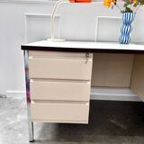 70s white desk