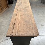 Late 19th century oak counter
