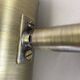 set of 2 minimalist Brass hole pattern "downlight" wall Light Spots, Italy