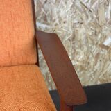 60s 70s Teak Sofa Couch 2er Svend Aage Eriksen for Glostrup Danish Design