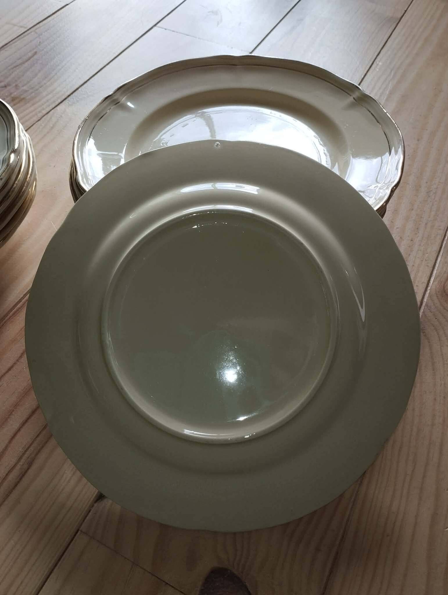 Service de table ancien gien – modèle niderviller – ensemble exceptionnel