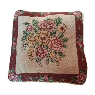 Coussin vintage en toile