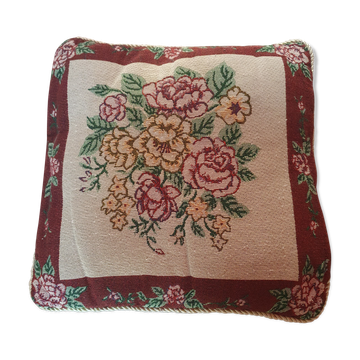 Vintage canvas pillow