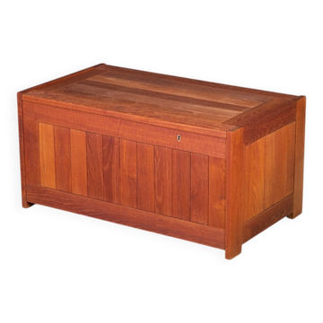Teak chest of drawers by O. Schjøll & BK for Randers Møbelfabrik, Denmark, 1960s