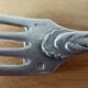Christofle silver plated fork 240556