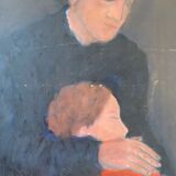Portrait signed by Parizot from 1990