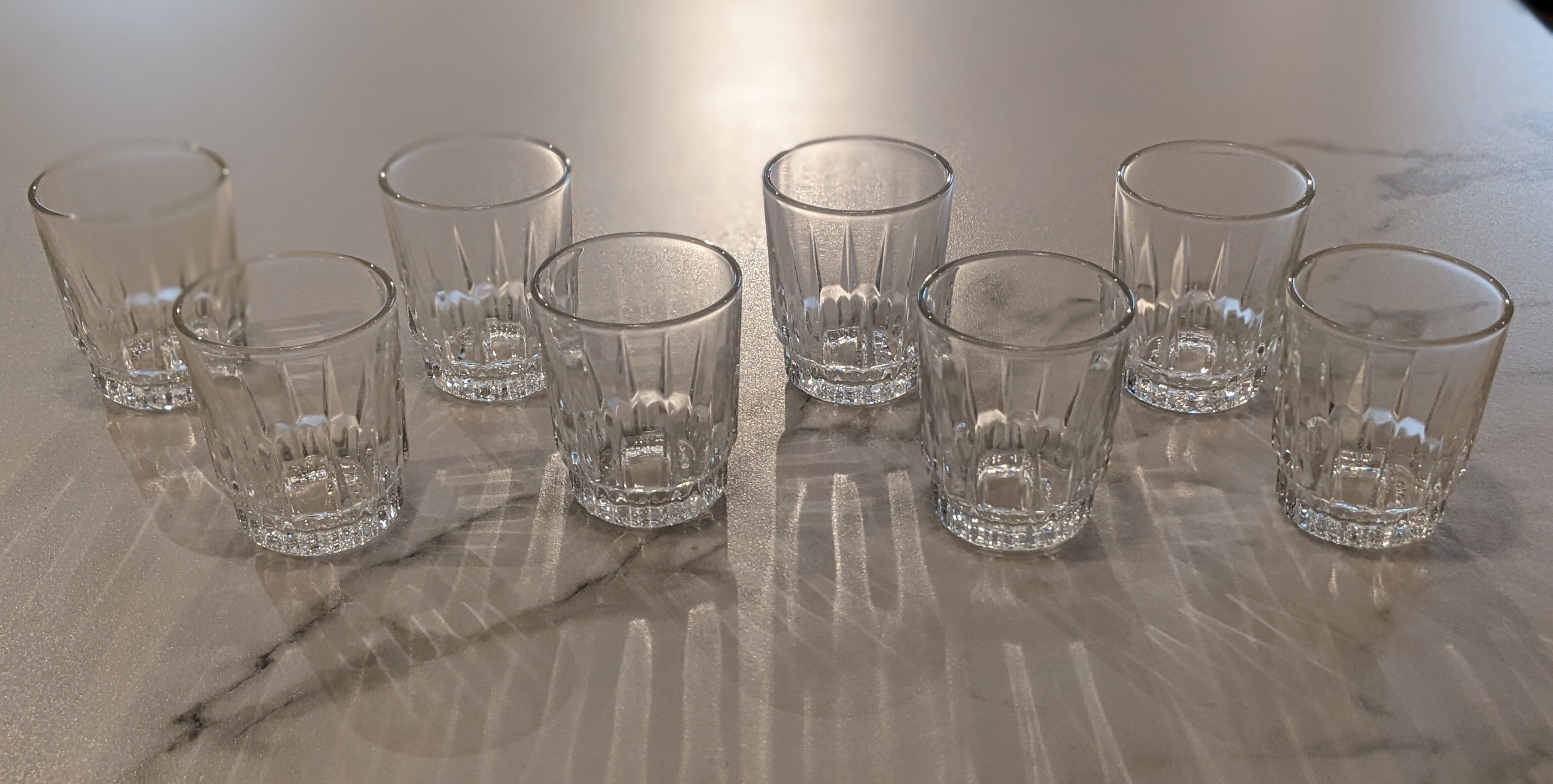 Arcoroc shooter glass set