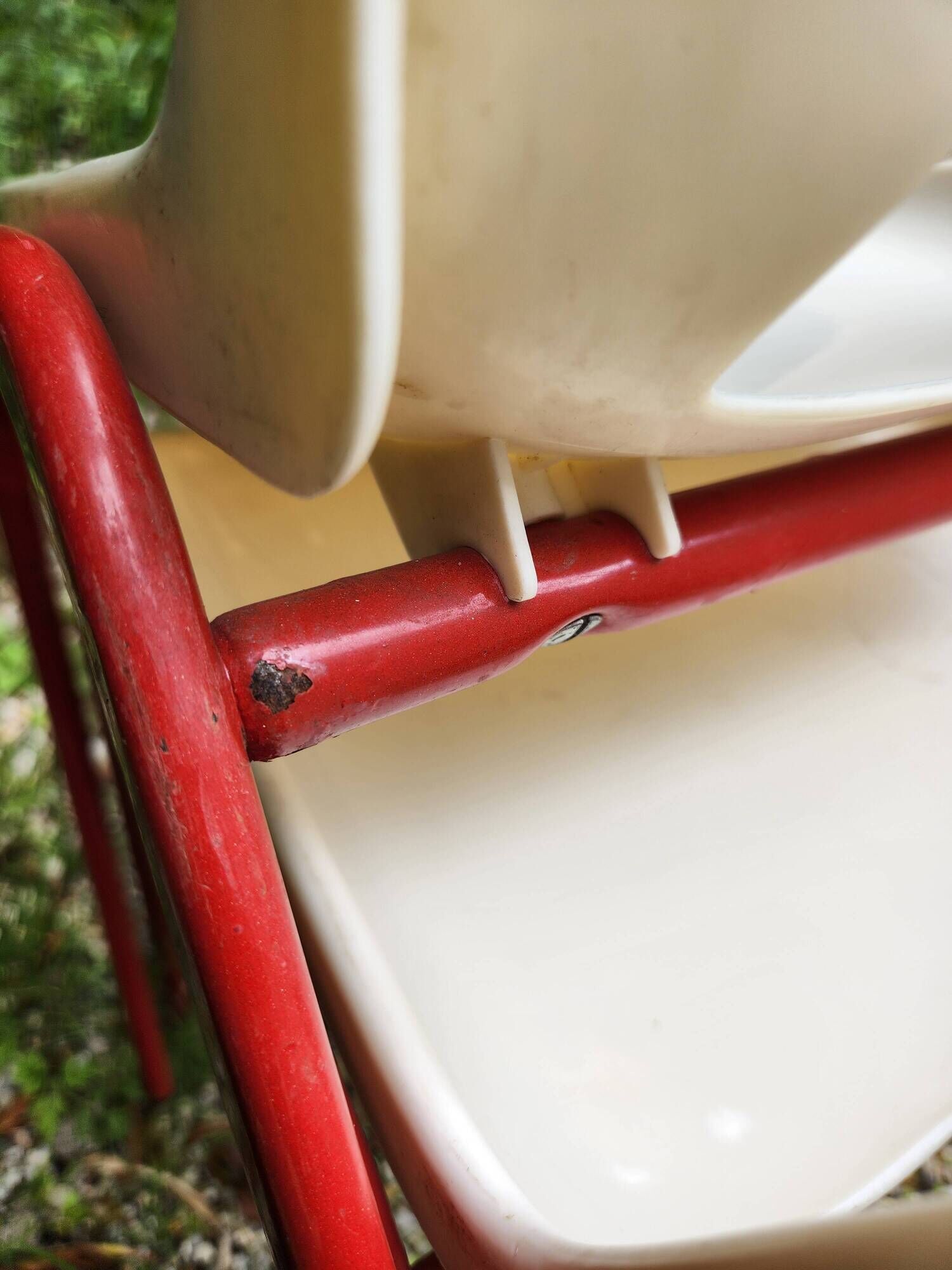 Duo of vintage and designer children's chairs. Kindergarten. 1980.