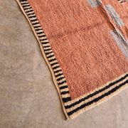 Handmade pure wool rug, size 150 x 250 cm