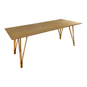 table de repas en chêne,