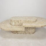 Magnussen Ponte Mactan Stone Coffee Table, 1980s