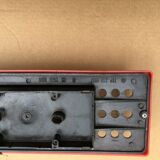 Vintage Elektrosvit industrial wall ceiling lamp glass garage emergency 70s