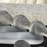 12 zoomorphic knife holders in satin crystal Vannes le Châtel XXth