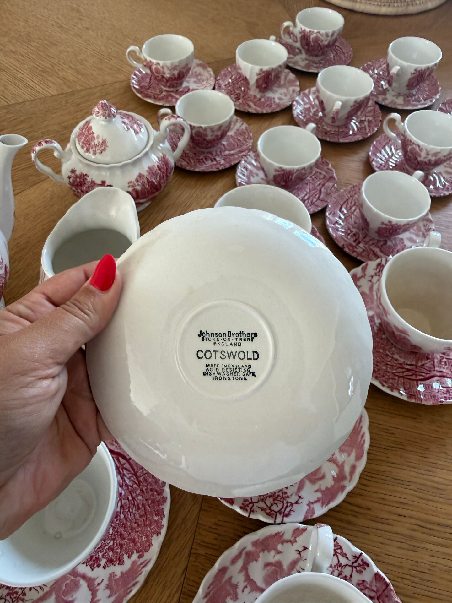 English tea and coffee service