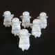Lot 6 knife holders and 6 porcelain place markers putti angels