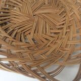 Vintage rattan basket