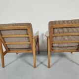 Pair of vintage Scandinavian armchairs