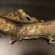 Large planter in gilded bronze Art nouvelles
