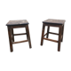 Pair of workshop stools