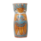 Rare glazed ceramic vase signed Accolay Maya collection around 1950