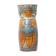 Rare glazed ceramic vase signed Accolay Maya collection around 1950