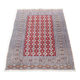Persian oriental rug in burgundy red wool 160x90cm