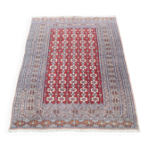 Tapis oriental persan rouge bordeaux  en laine 160x90cm