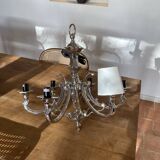 Lustre Eichholtz en laiton 6 branches