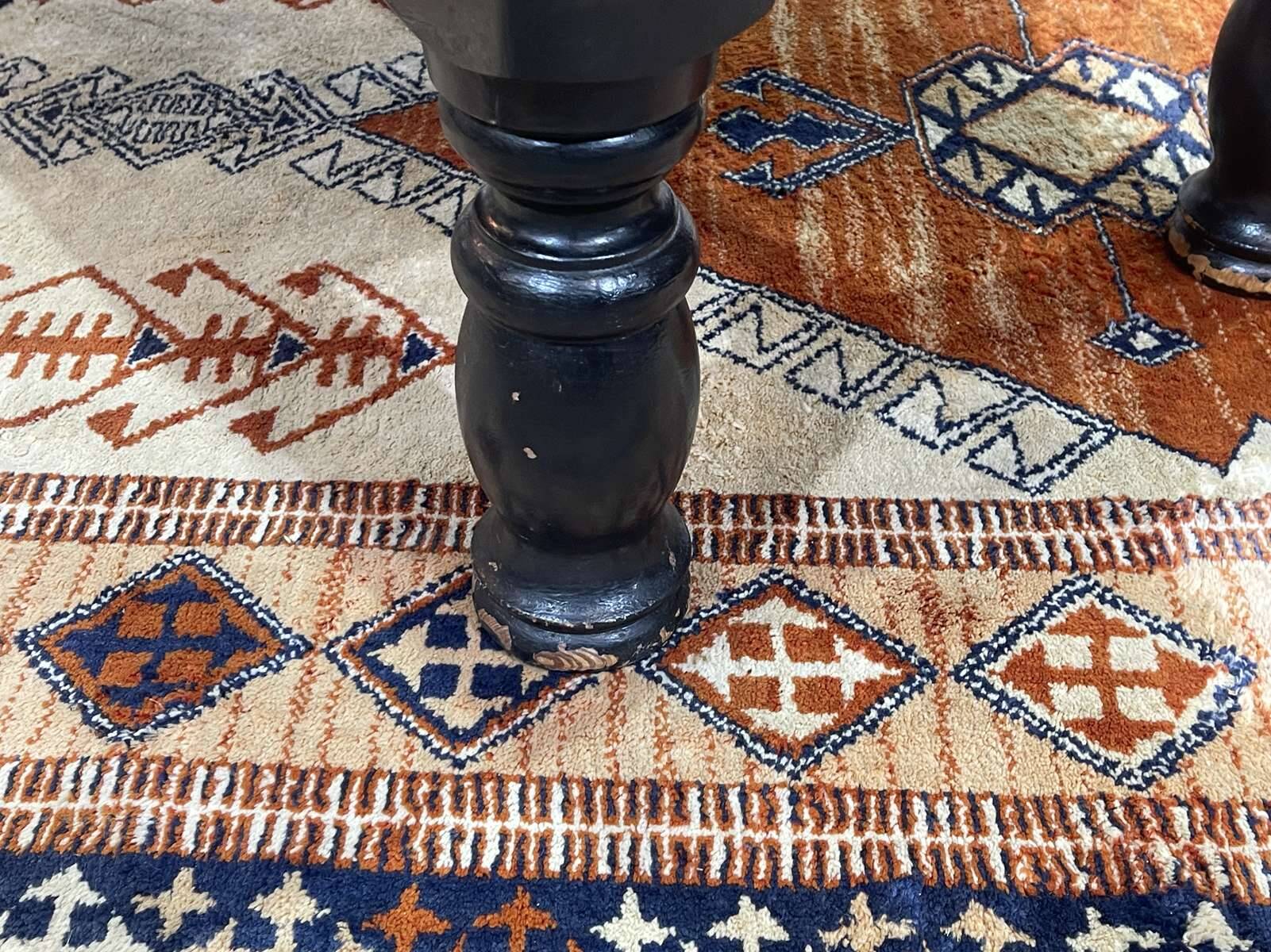 1950s English fir coffee table