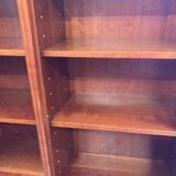 Bookcase with 2 glass doors