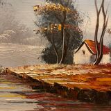 Painting on canvas