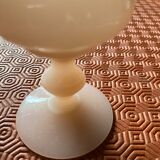 Set of 2 opaline vases